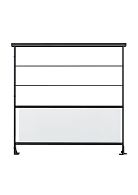 Balustrade metallin en tube pour l'escalier LIAISON